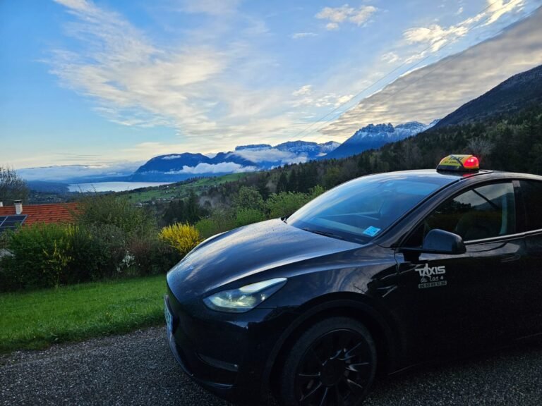 Taxi à Saint-Jorioz pour trajets locaux autour du lac d’Annecy