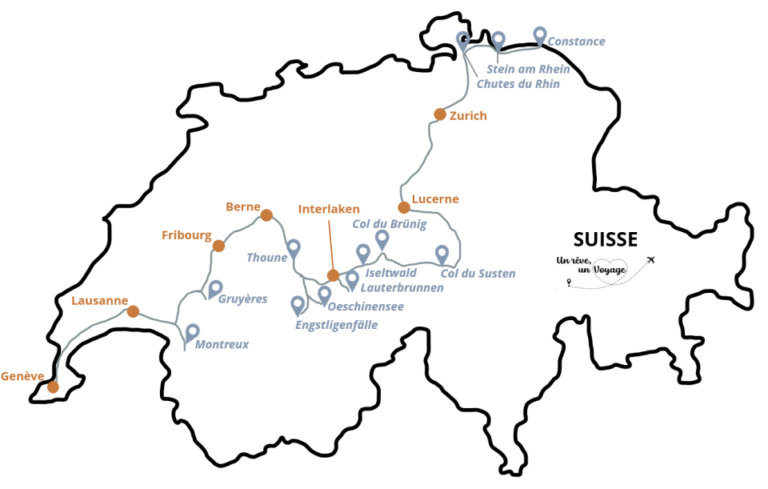 organiser ses trajets entre le lac et la Suisse sans s’épuiser