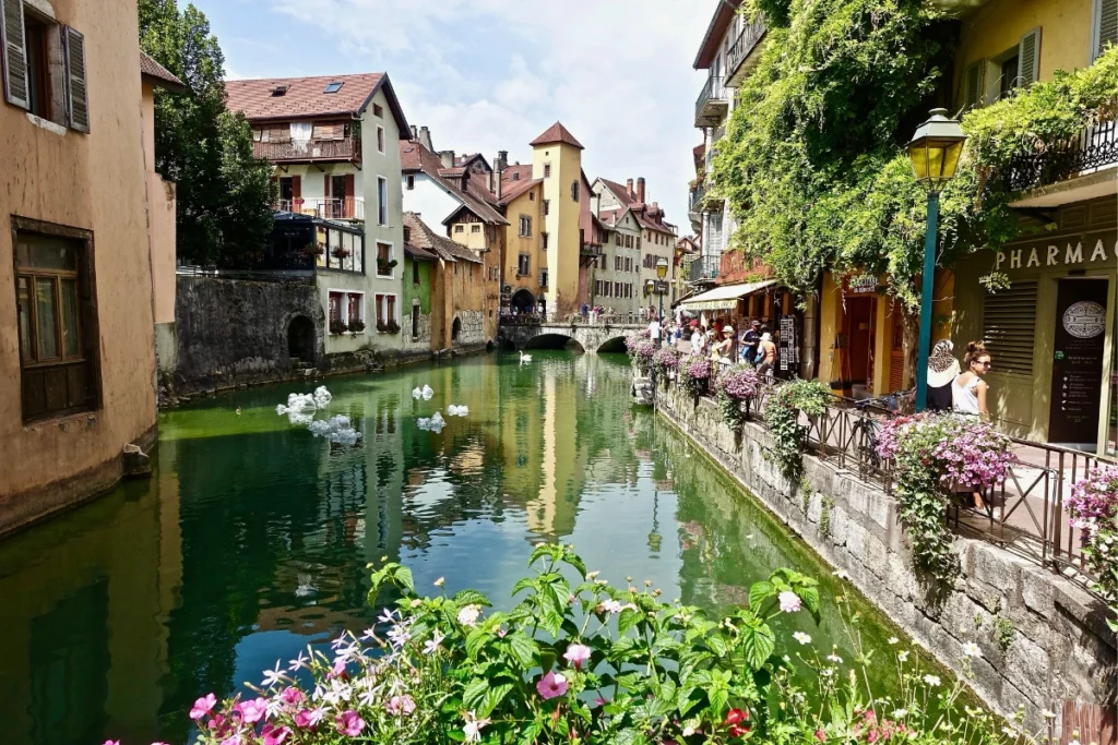 Visiter le marché d'Annecy avec Taxis du Lac